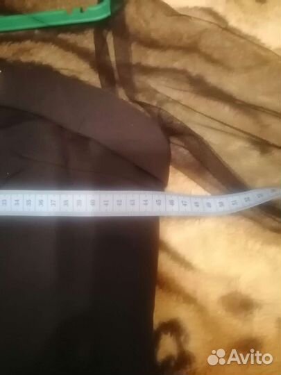 Вечернее черное платье 46