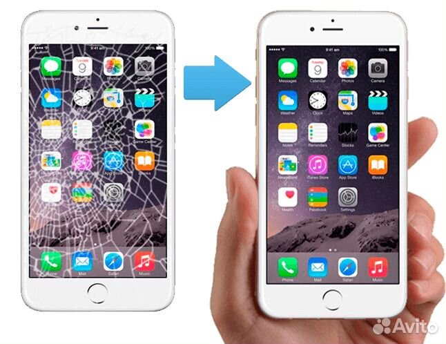 Замена Экранов iPhone 5,6,7,7+,8,8+,X,XS Гарантия