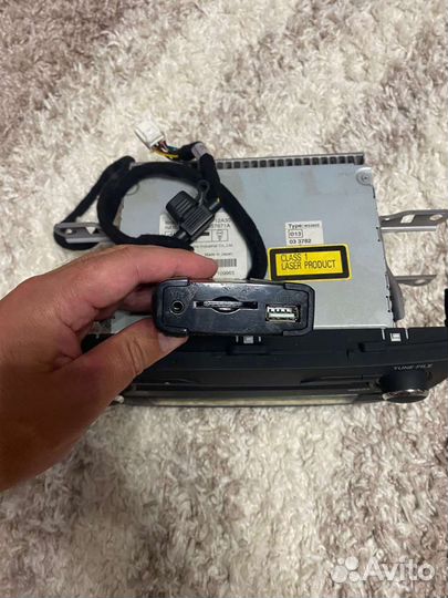 Штатная магнитола тойота