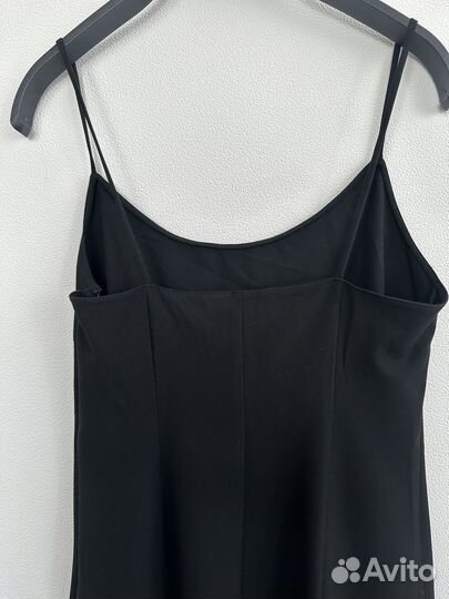 Платье футляр черное zara сарафан