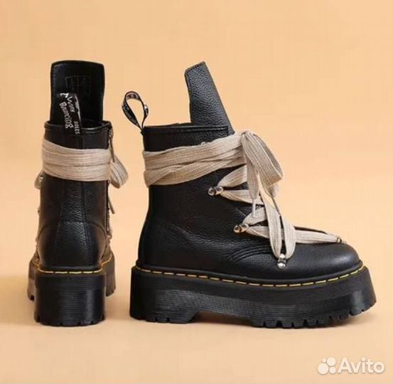 Ботики rick owens x dr.martens jason