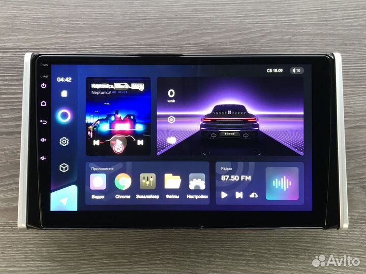 Магнитола Toyota RAV4 с круговым обзором 360