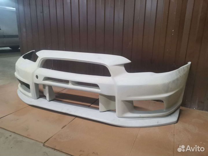 Mitsubishi lancer Evolution 10 Бампер передний