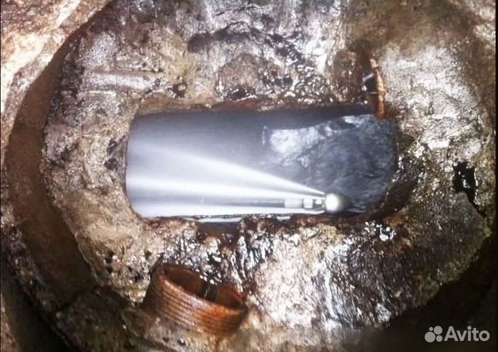 Прочистка канализации, устранение засора