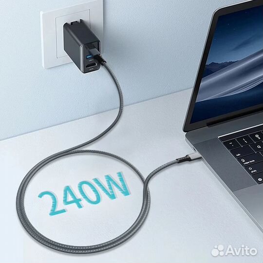 Кабель Thunderbolt 4/USB 4, 40 Гбит/с, 240Вт, 1м