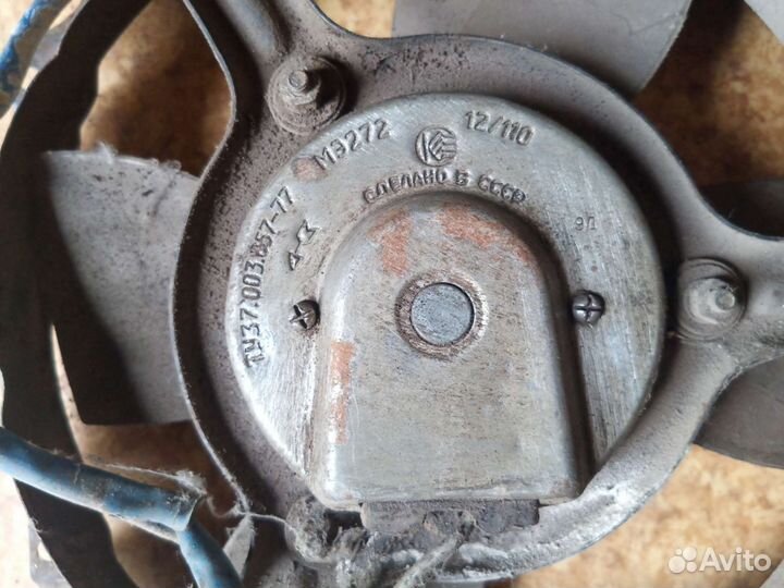 Вентилятор охлаждения ваз 2106