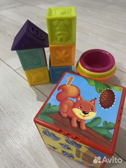 Развивающие кубики