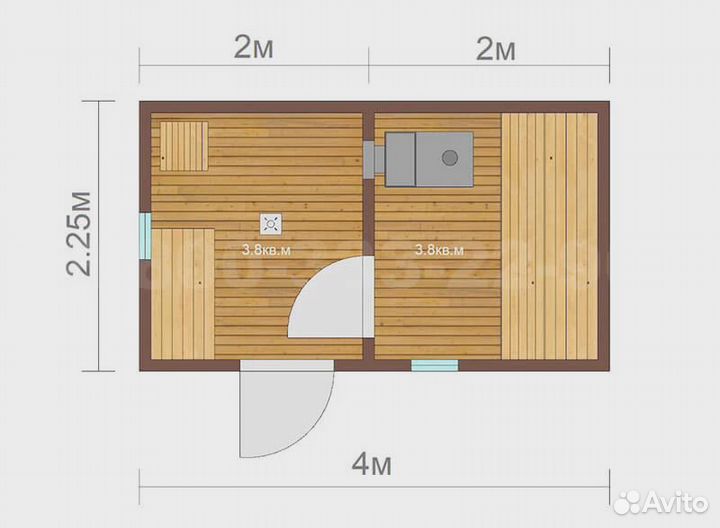 Готовая баня Юлия