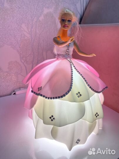 Настольная лампа барби