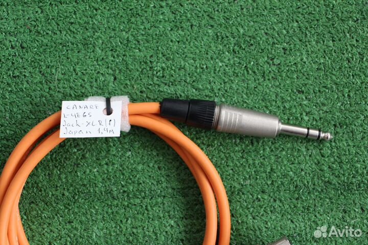 Микрофонные J-Rapco и Canare XLR-Jack, Япония