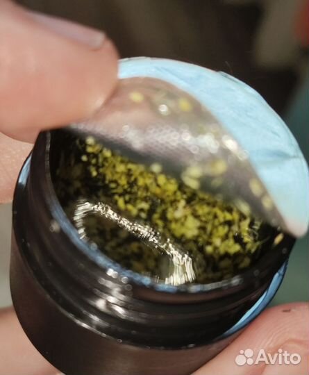 Гель с сухоцветами для ногтей