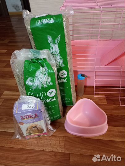 Клетка для декоративного кролика