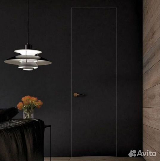 Скрытая дверь под покраску