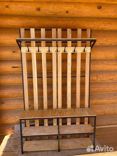 Вешалка в прихожую лофт