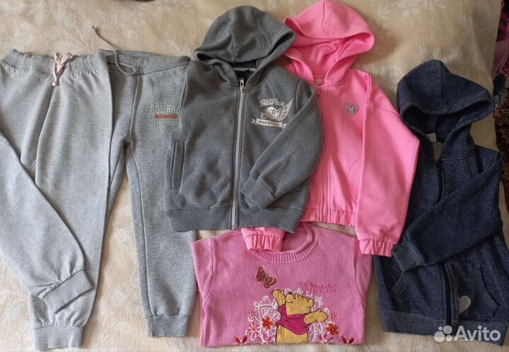 Вещи пакетом для девочки 6 лет /122 см