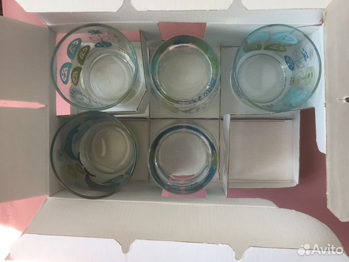 Стаканы IKEA 5 штук