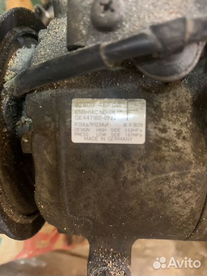 Компрессор кондиционера ниссан кашкай g11