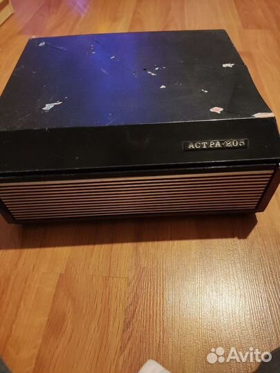 Катушечный магнитофон астра