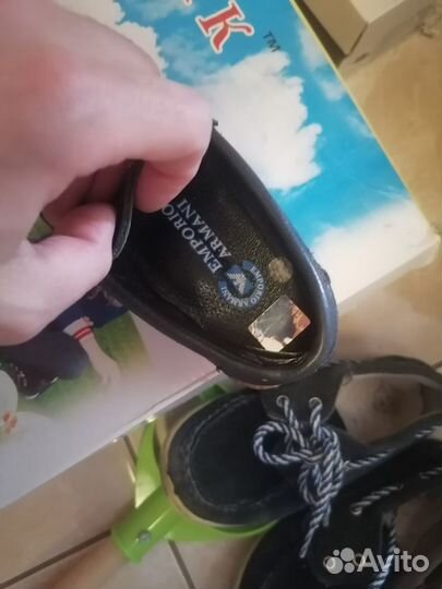 Мокасины armani