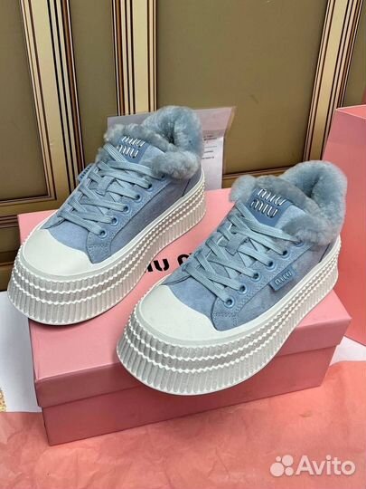 Кеды зимние женские