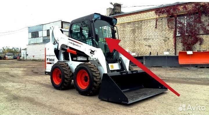 Bobcat (бобкет) стекло ветровое 130,s175s,770