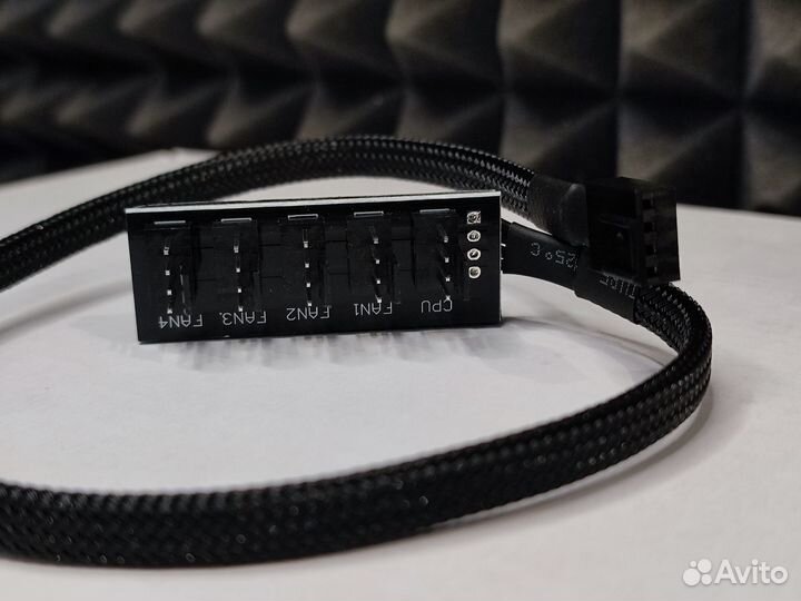 Разветвитель для вентиляторов 4pin PWM - 5xFAN