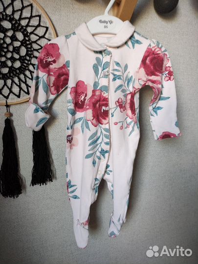 Одежда на девочку 0-3 месяца