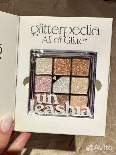 Палетка unleashia glitterpedia eye palette no1