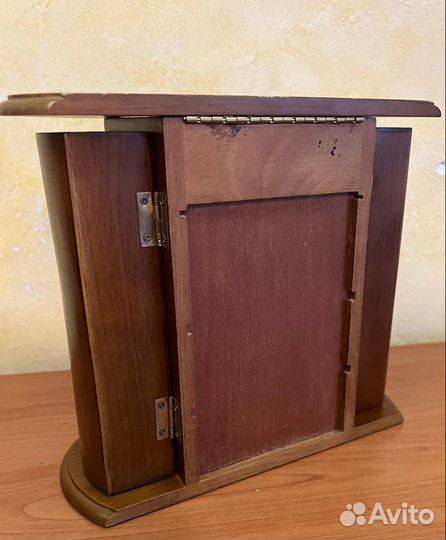 Шкатулка ларец для украшений дерево отделка