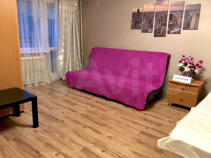 1-к. квартира, 42 м², 4/4 эт.