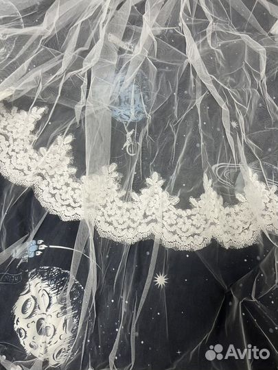 Фата на гребне новая