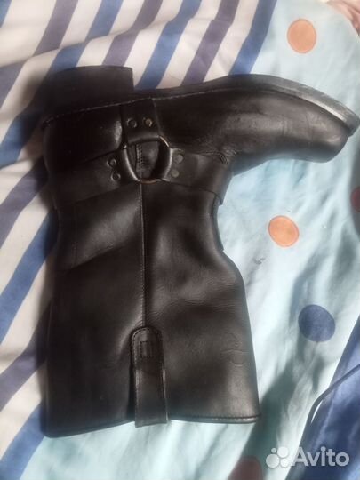 Мотосапоги кожаные размер 44 45 новые
