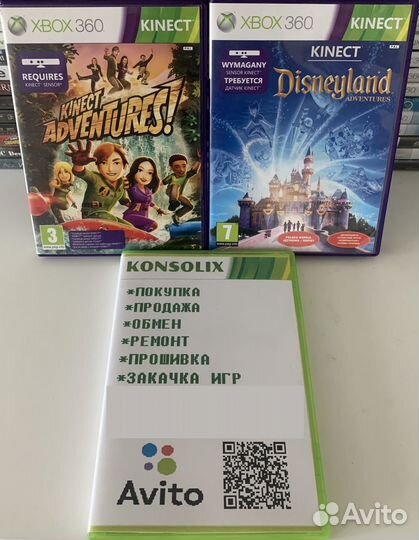 Игры на xbox 360 (kinect - лицензия)