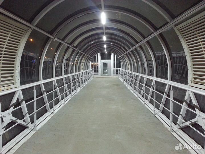 Навес с установкой