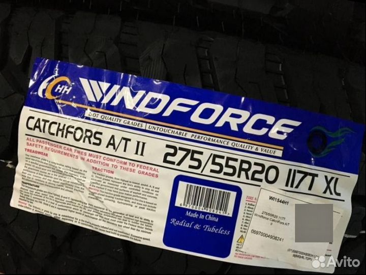 Windforce Catchfors A/T II 275/55 R20 117T