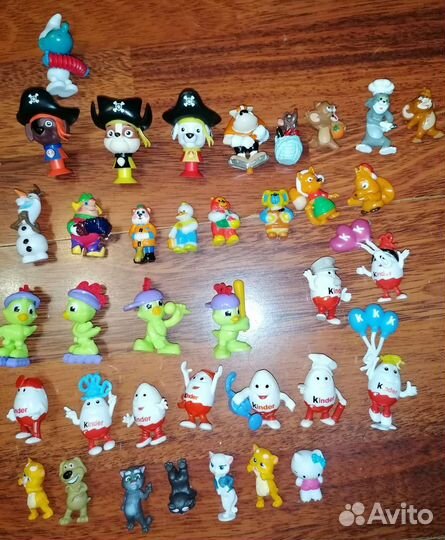 Фигурки из киндер сюрприза