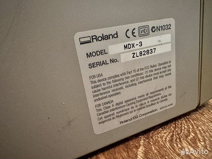 3D Фрезерный станок Roland camm режущий плоттер