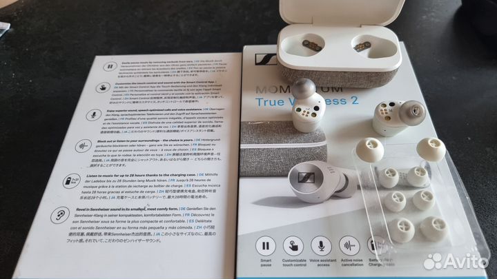 Наушники sennheiser momentum true wireless 2