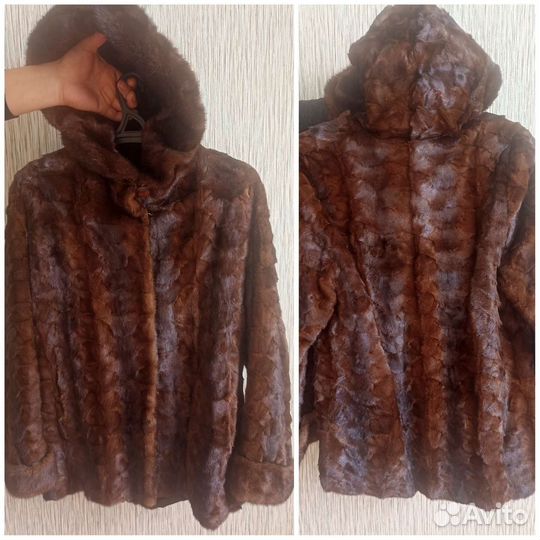 Полушубок норковый