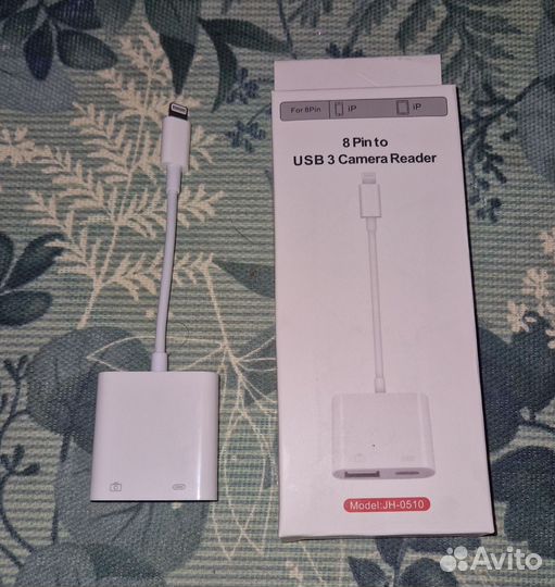 Адаптер Lightning-USB для iPhone и iPad