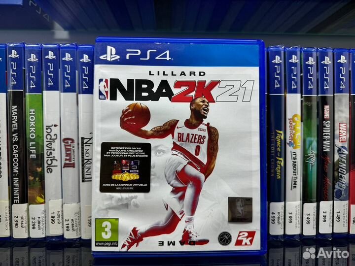 NBA 2K21 (PS4, бу)