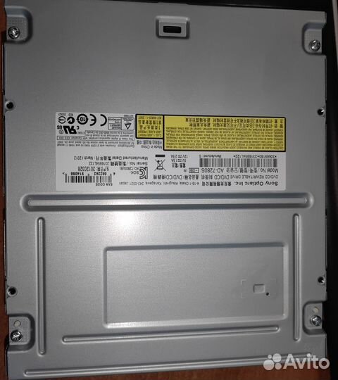 Оптческий привод DVD/CD-R sony