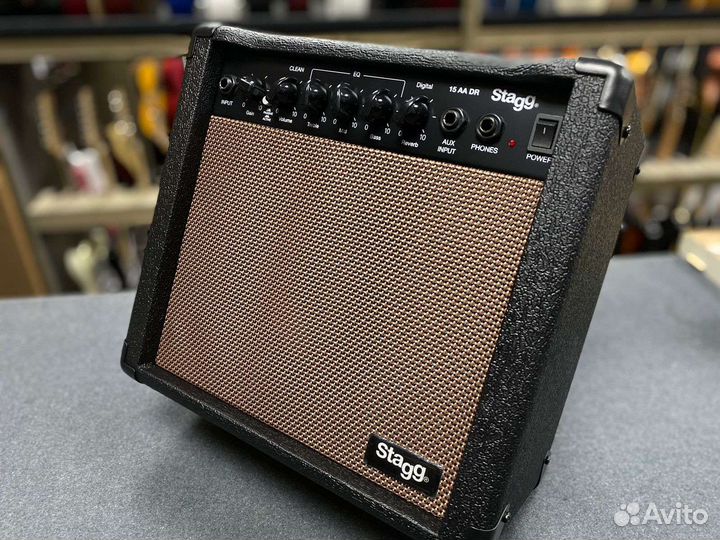 Комбоусилитель Stagg 15 AA DR EU Новый