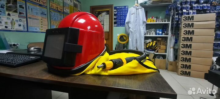 Шлем абразивоструйщика