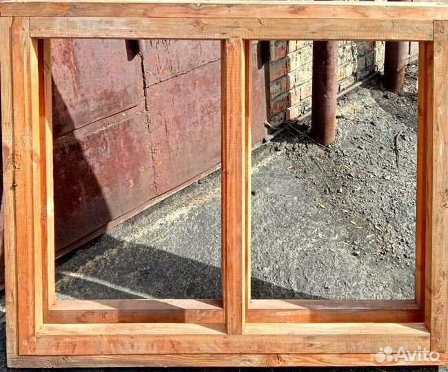Оконные блоки деревянные двойные