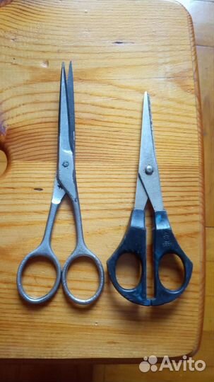 Ножницы времен СССР 2шт, цена за все