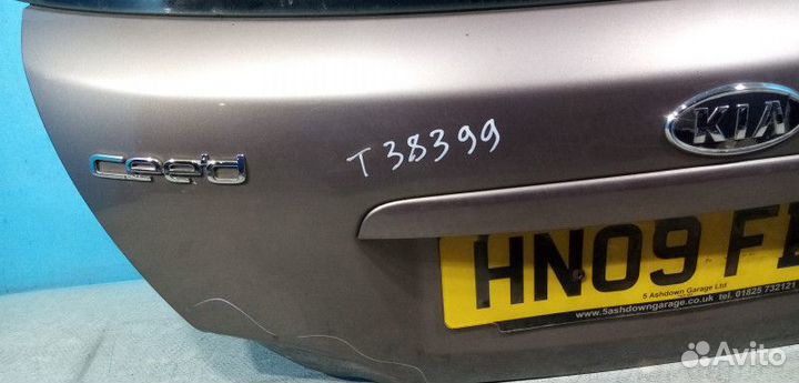 Крышка багажника Kia Ceed 1 (ED)