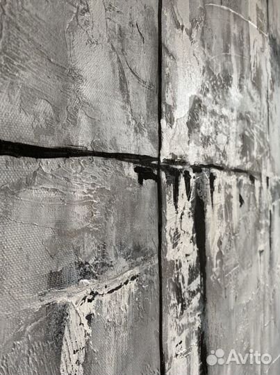 Интерьерная картина большая абстрактная