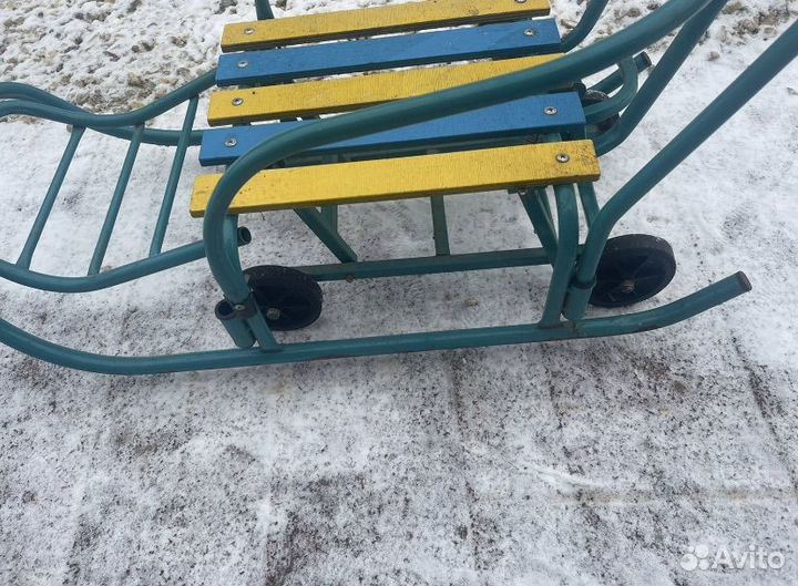 Коляска санки