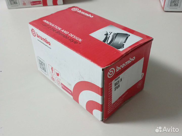 P06056 Тормозные колодки задние BMW Brembo